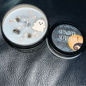 Sunday scaries Disney nightmare before Christmas jack skellington candle soy new
